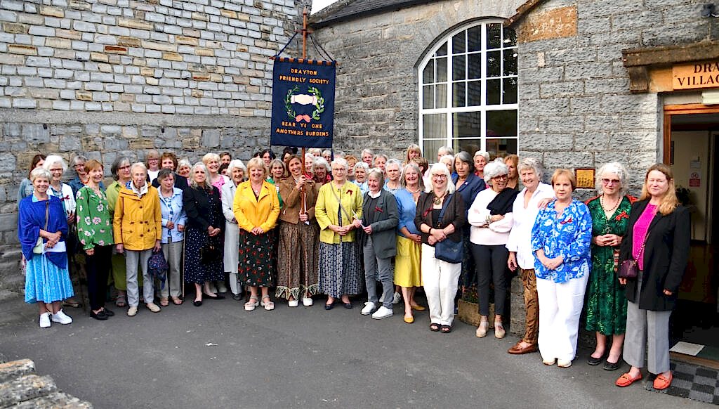 Drayton & Muchelney women's society parade
